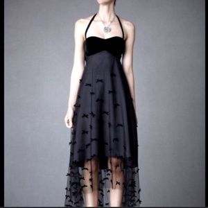 Va Et Vien Black Midi Cocktail Dress - worn once